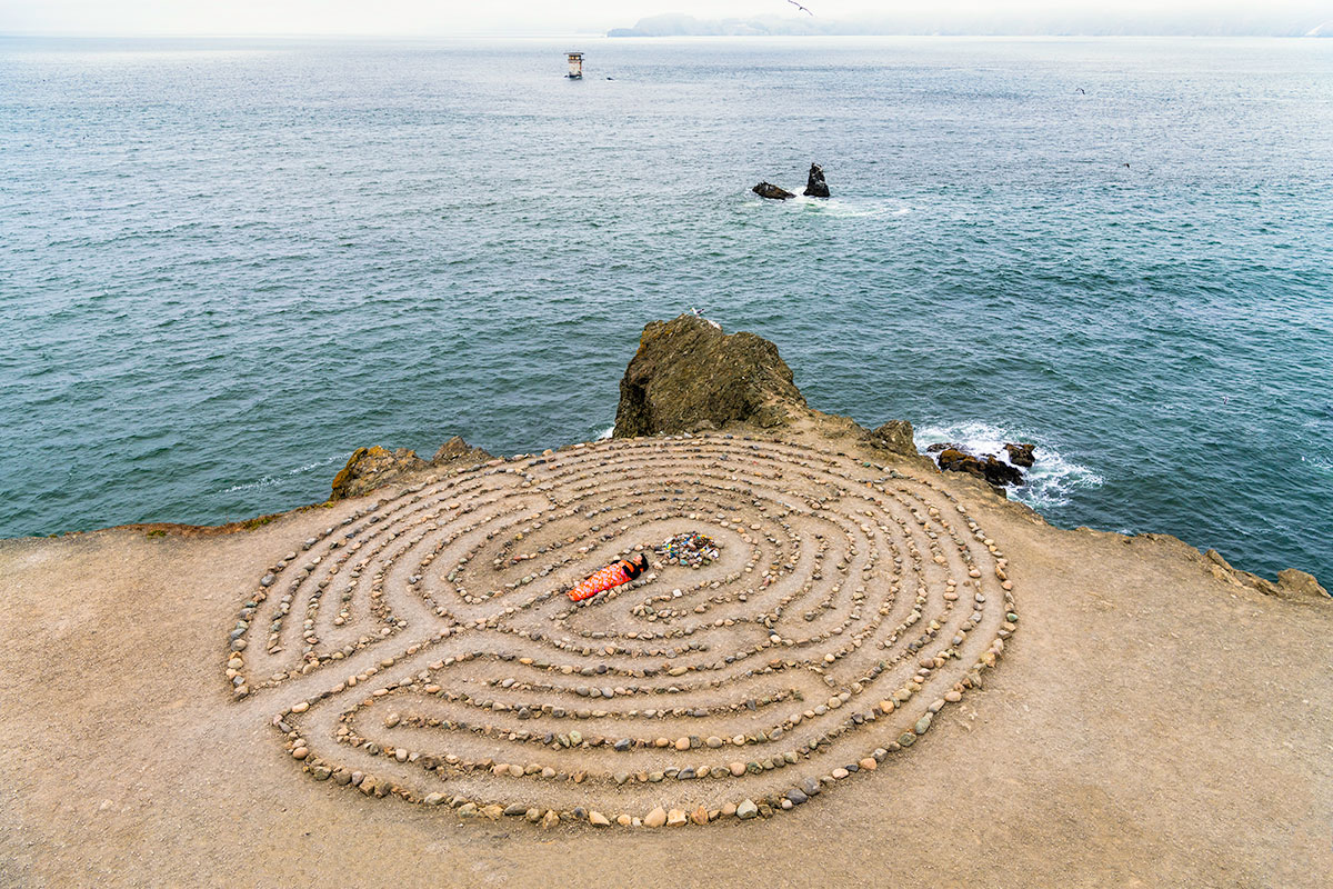 Chun Hua Catherine Dong is at Lands End Labyrinth in San Francisco